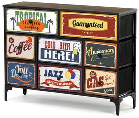 Comodă Vintage, 103 x 30 x 78 cm