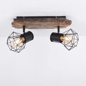 Globo 54017W-2 - Spot PRISKA 2xE27/60W/230V