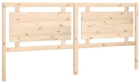 817960 vidaXL Tăblie de pat, 205,5x4x100 cm, lemn masiv de pin