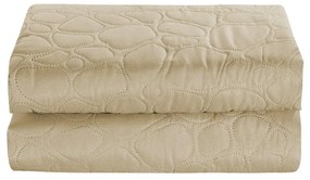 Cuvertura bej pentru pat cu model STONE Dimensiune: 200 x 220 cm
