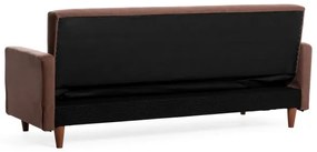 Canapea NARA, 2 locuri, maro