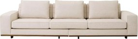 Canapea 3 locuri eleganta design LUX Aurora L, Nuoro beige