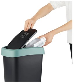 Coș de gunoi din plastic reciclat 50 l Twist - Rotho