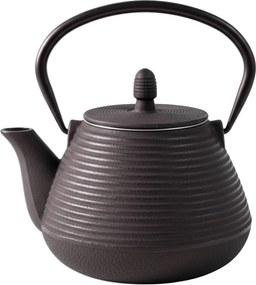 Ceainic din fontă cu infuzor YUKI, 1000 ml, negru