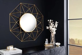 Oglinda de perete decorativa Diamond 80cm, auriu A-43733 VC