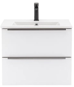 Dulap inferior Vario Trim 60 cu lavoar alb-alb