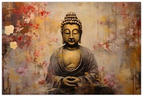 Tablou - Buddha, pictură (90x60 cm)
