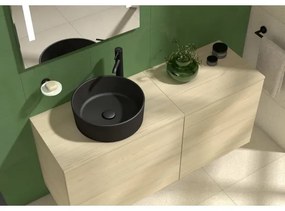 JIKA H8184207161121 - Lavoar CUBITO pr. 40 cm ceramică/negru mat