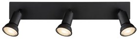 Spot DREW 3xGU10/35W/230V negru Globo 57998-3