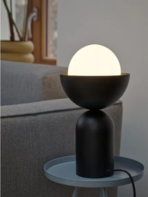 Osram - Lampă de masă DECOR BOWL 1xE14/25W/230V neagră