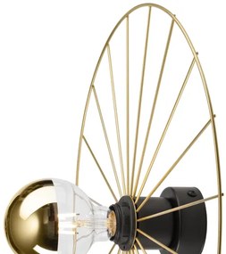 Aplică MONTANA 1xE27/15W/230V d. 45 cm auriu