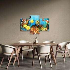 Tablou - Recif de corali colorat (90x60 cm)