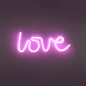 Decorațiune LED neon de perete JUST LIGHT. 85021-87 NEON LED/6,5W/5V Love