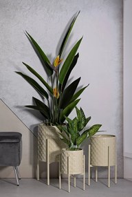 Ghivece decorative 3 buc. din metal ø 36 cm Betsy – Mauro Ferretti