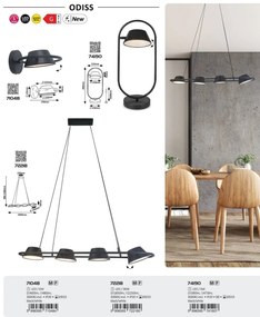 Lampa de masa moderna cu iluminat LED Odiss