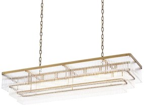 Lustra suspendata design LUX East rectangular, alama 115539 HZ