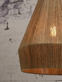 Lustra suspendata eco din iuta Iguazu L conic 50cm