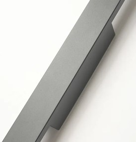 Brilagi - Aplică LED de exterior LUNA, 24W, 230V, 3000K, IP65, antracit