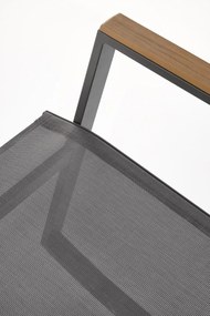 Scaun de gradina Zlatan gri/gri H97 cm