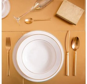Serviciu de masa, 18 piese, 6 persoane, Aura Gold