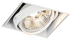 Spot integrat alb GU10 AR70 fără rama - Oneon