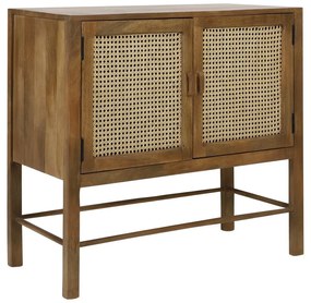 Comodă maro din lemn de mango 88x84 cm Nipas – Light &amp; Living