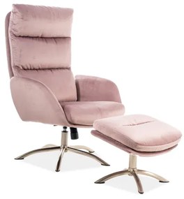 Fotoliu relax Maryrose (roz + antracit). Promo -6%. 1050532