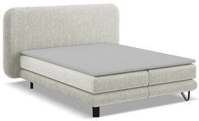 Pat boxspring bej 180x200 cm Ilima – Makamii
