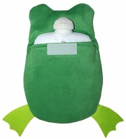 Hugo Frosch pentru copii Eco Junior ComfortThermophore cu motiv de broască, verde