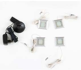 Sistem Iluminare Cu Led In 4 Puncte Pentru Etajera Ogy
