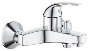 Baterie cada-dus monocomanda Grohe Baucurve crom lucios