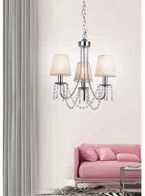 Lustră pe lanț RUTI 3xE14/40W/230V