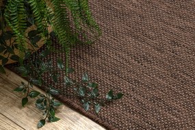 Covor, traversa SISAL SION A5165A Melanj țesute plate maro