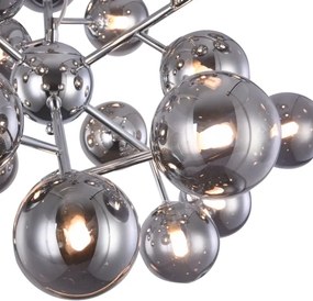 Maytoni MOD545PL-24CH - Lustră suspendată pe cablu DALLAS 24xG9/28W/230V fumurie