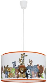 Duolla - Lustră pe cablu pentru copii ZOO 1xE27/15W/230V