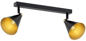 Spot LUCINDA 2xE14/7W/230V negru Argon 7170