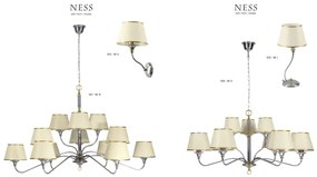 Aplică NESS NE K1xE27/60W/230V Jupiter 1412