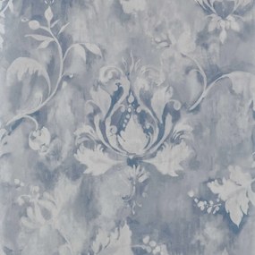 Tapet Ornamenta, Pewter Grey Luxury Damask, 1838 Wallcoverings, 5.3mp / rola