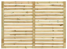 Panou gard de gradina, 180 x 180 cm, lemn de pin tratat