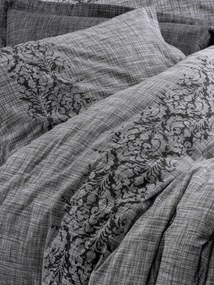Lenjerie de pat dubla King (FR), L'essentiel Maison, Sooty, Gri