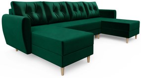 Colțar în formă de U Paladio (verde închis) (S). 1025659