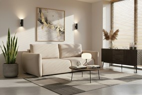 Canapea extensibilă Calma - bej țesătură hidrofobă Curio 09