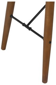 Masă consolă neagră din metal 38x120 cm Oslo – Ixia