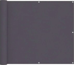 vidaXL Paravan de balcon, antracit, 90 x 300 cm, țesătură oxford