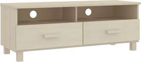 vidaXL Dulap TV „HAMAR”, maro miere, 106x40x40 cm, lemn masiv de pin