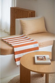 Pătură portocalie 160x200 cm Onu – noo.ma