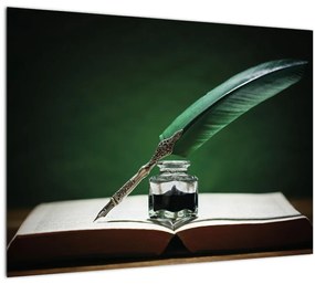 Tablou cu stilou sriind (70x50 cm)