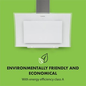 Sabia 90, hotă de aspirare de 90 cm, incluzând 2 x filtru de carbon activ, albă