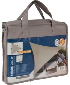 Folie de umbrire cu filtru UV 50+, taupe, 3,6 x3,6 x 3,6 m
