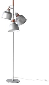 Lampadar, Lampa de podea eleganta design minimalist Steel 3L